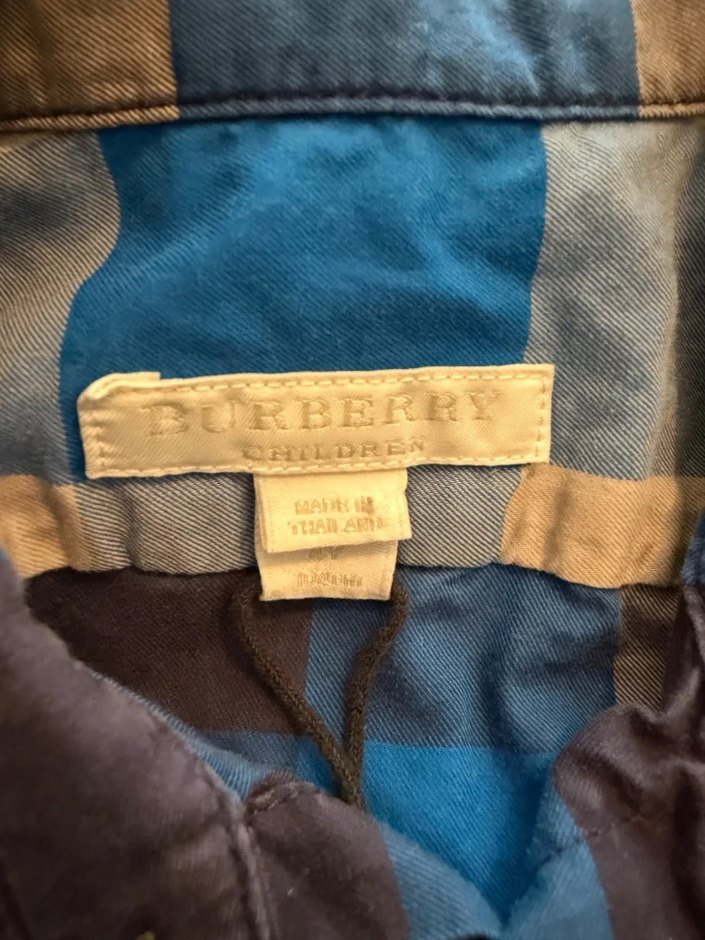 Boys Burberry button down